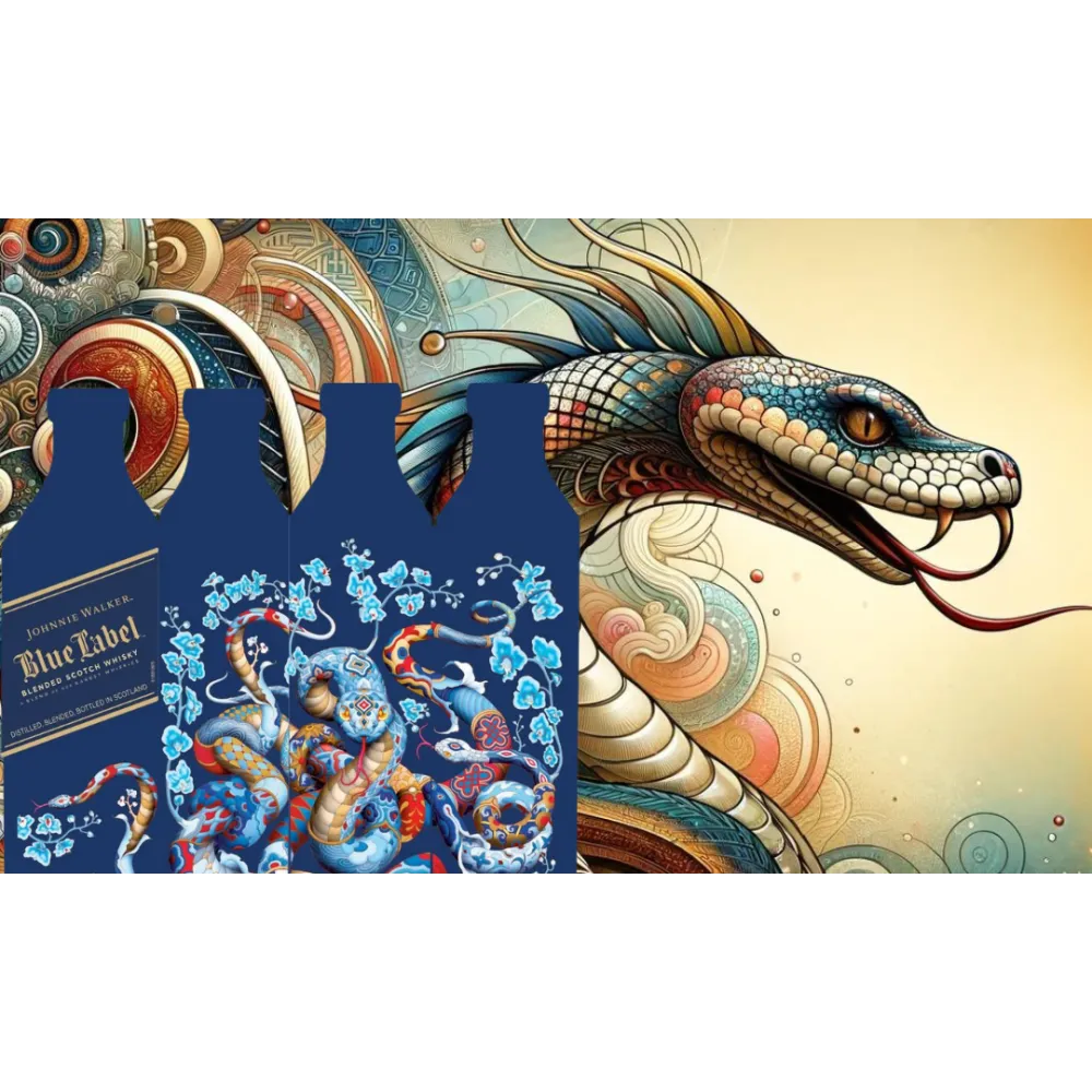 Johnnie Walker Blue Label Year Of The Snake X James Jean 750ml