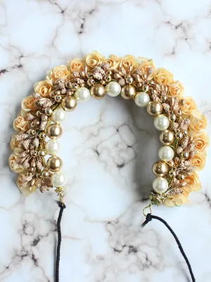 Karuna Artificial Flowers Hair Bun Bridal Gajra