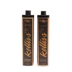 Keliss Thermal Realignment Progressive Brush Hair Straightening Kit 2x1L - Kellan