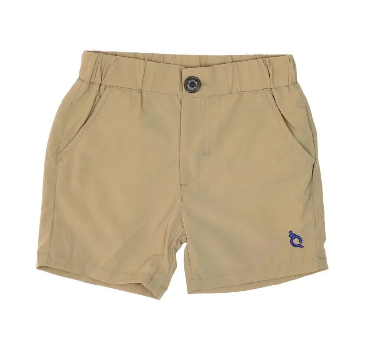 Khaki Shorts || Blue Quail
