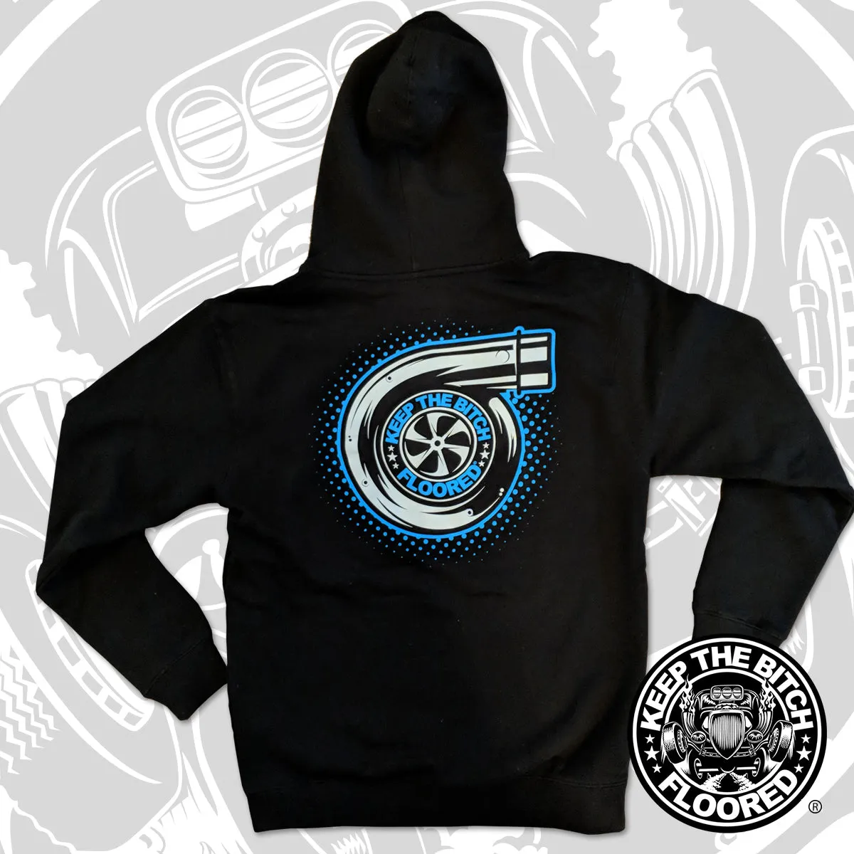KTBF "Turbo" Pullover Hooded Sweatshirt