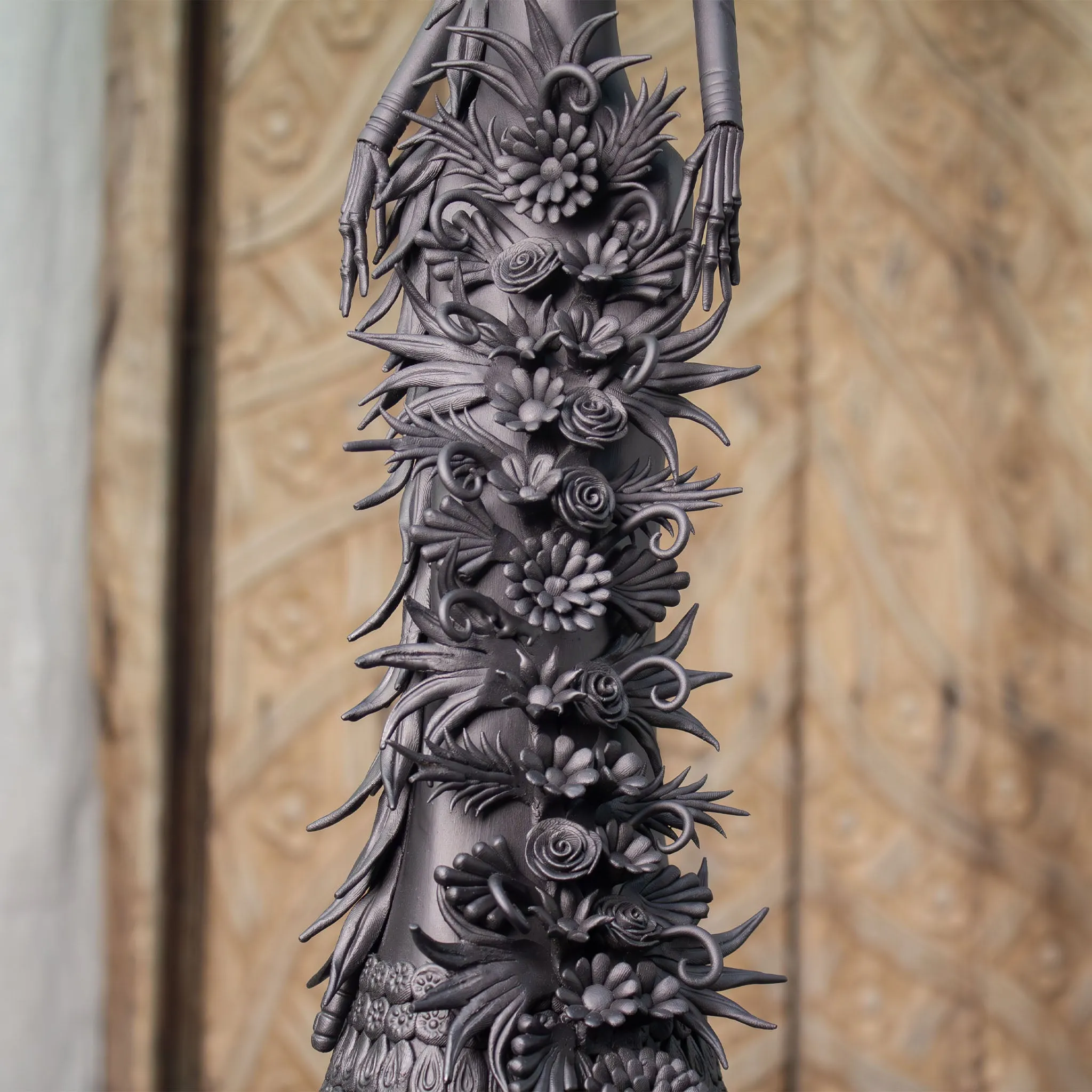 La Artista Noir | Hand Sculpted Catrina