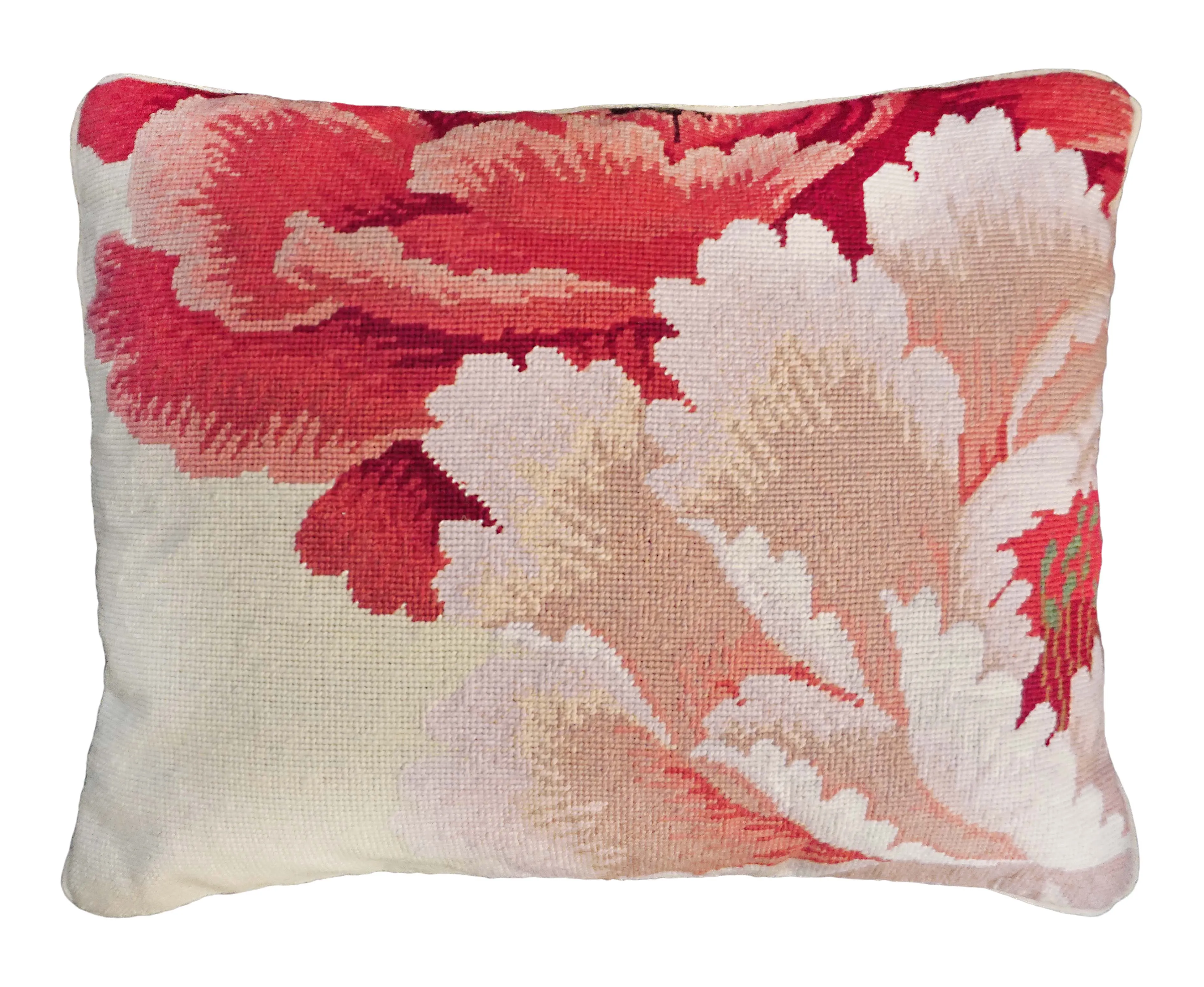Lauren 16"x20" Needlepoint Pillow