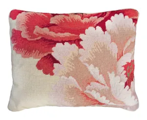 Lauren 16"x20" Needlepoint Pillow