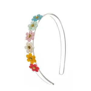 Lilies & Roses Centipede Daisies Pearl Headband - Pastel