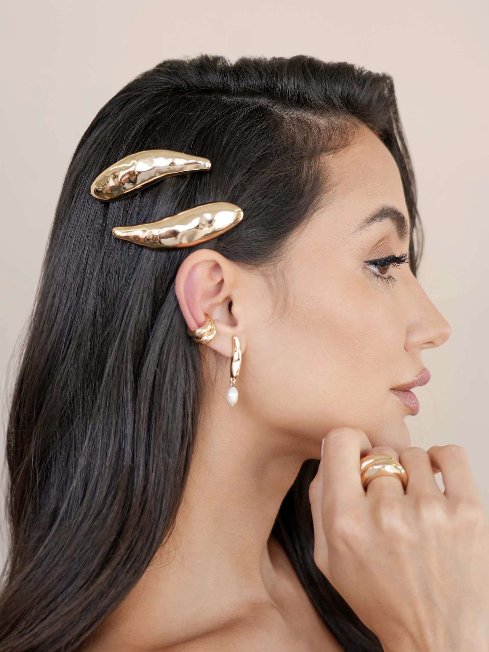 Liquid Luxe Barrette Set