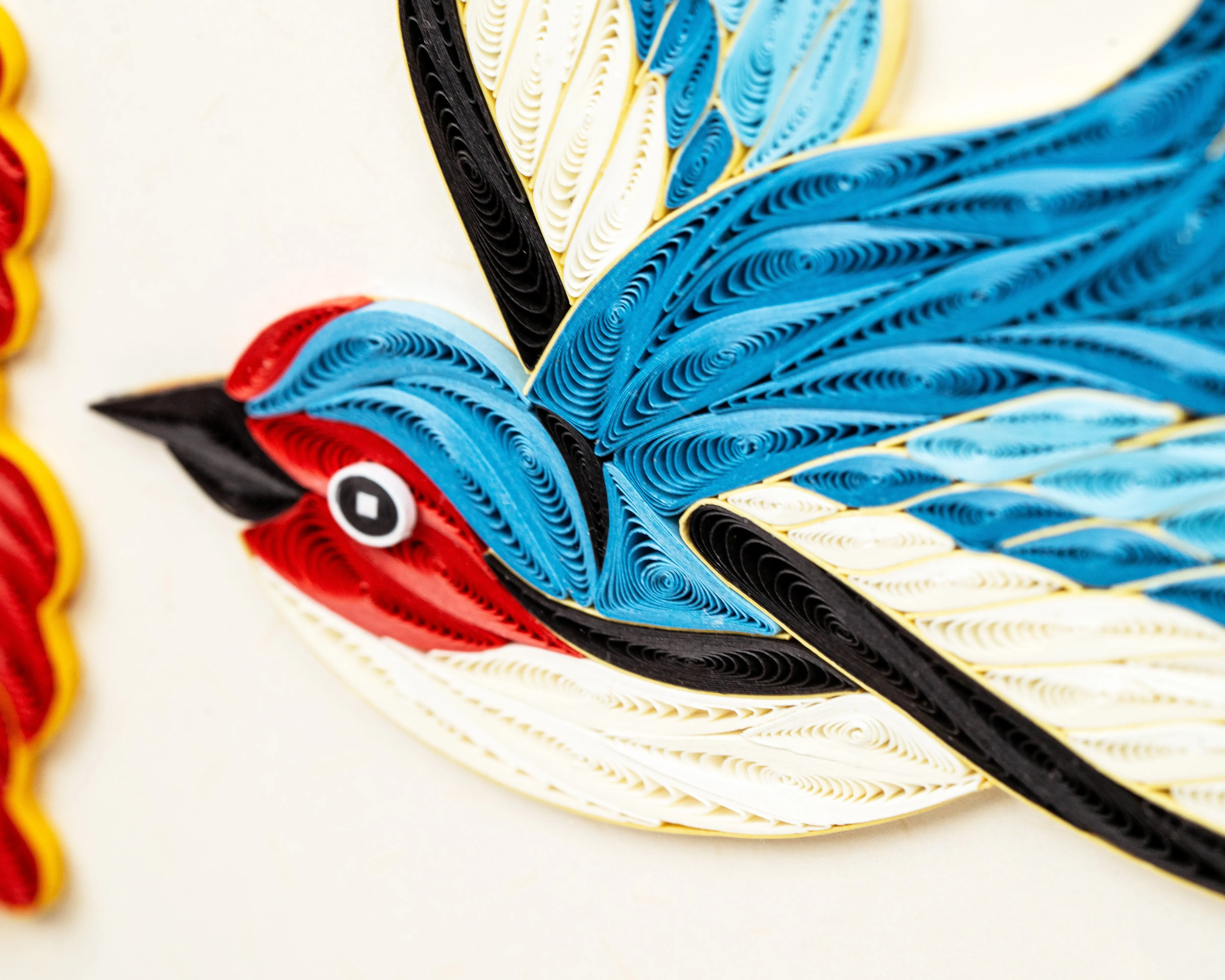LTD Vietnam Wall Art - Quilled Harmony in Bloom
