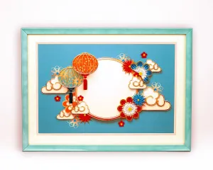 LTD Vietnam Wall Art Series - Quilled Celestial Blossom