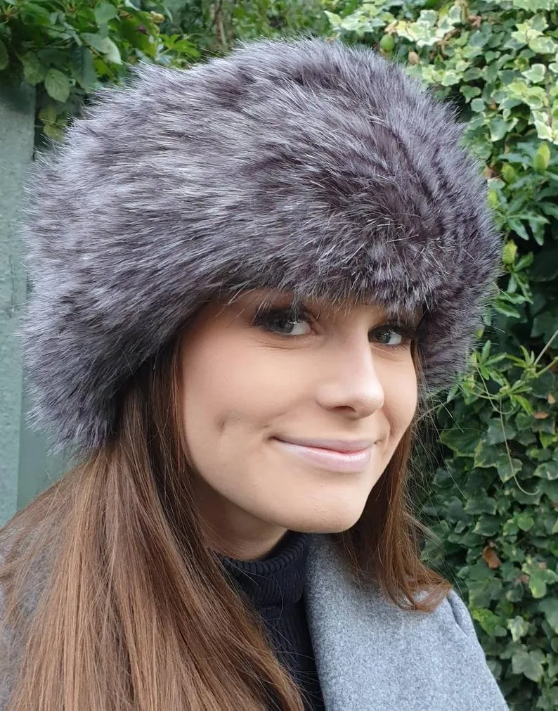 Luxury faux fur headband
