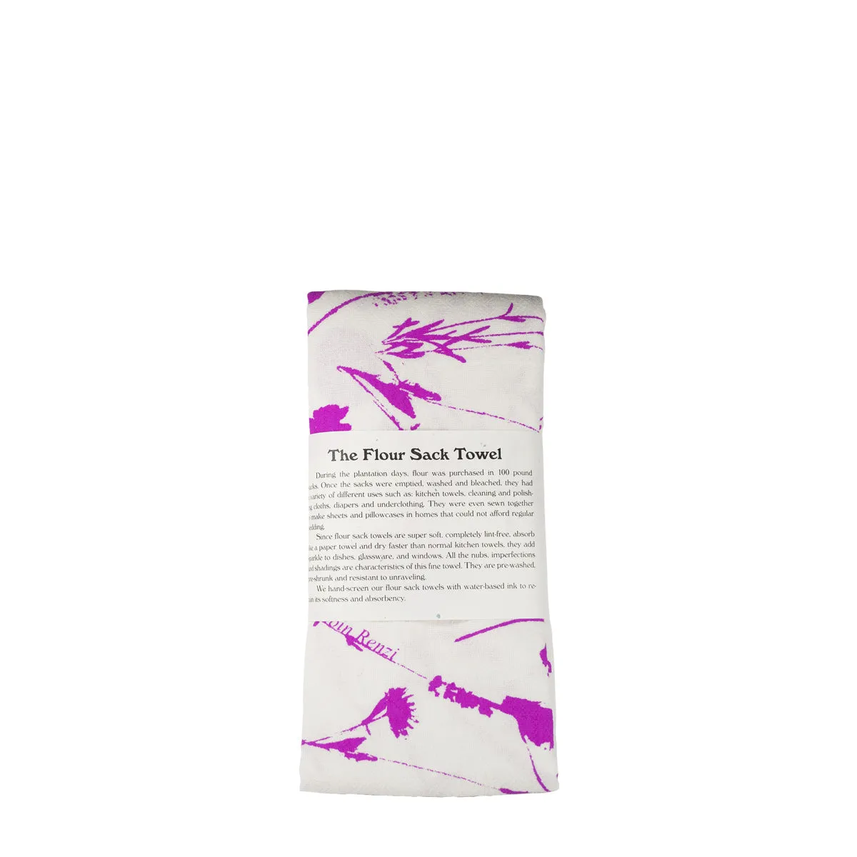 Me&Ro Pink Flour Sack Towel