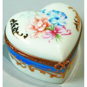 Medium Heart: Flowers Decal