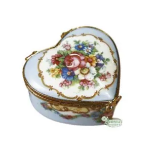 Medium Heart: Flowers Decal