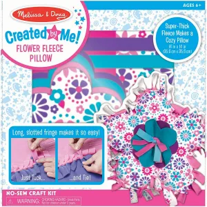 Melissa & Doug Created by Me! Flower Fleece Pillow