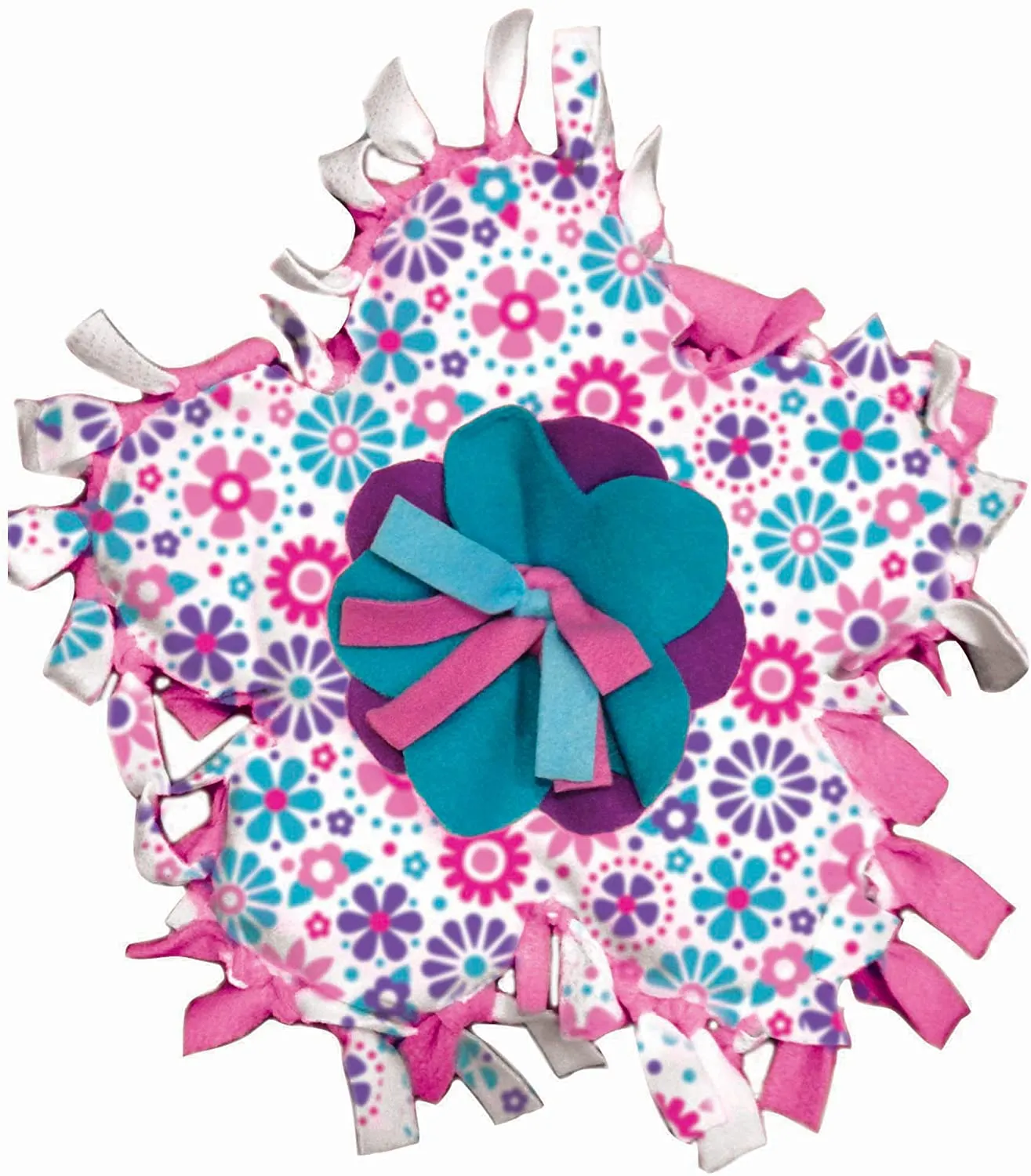 Melissa & Doug Created by Me! Flower Fleece Pillow