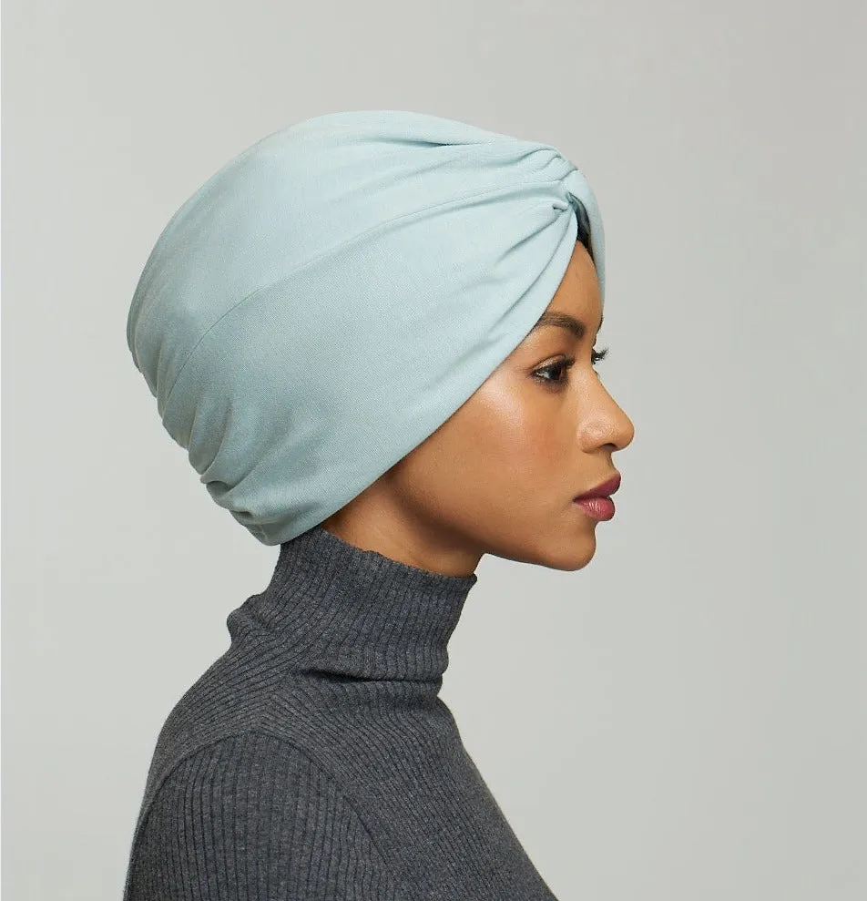 Micromodal Twist Turban- seafoam
