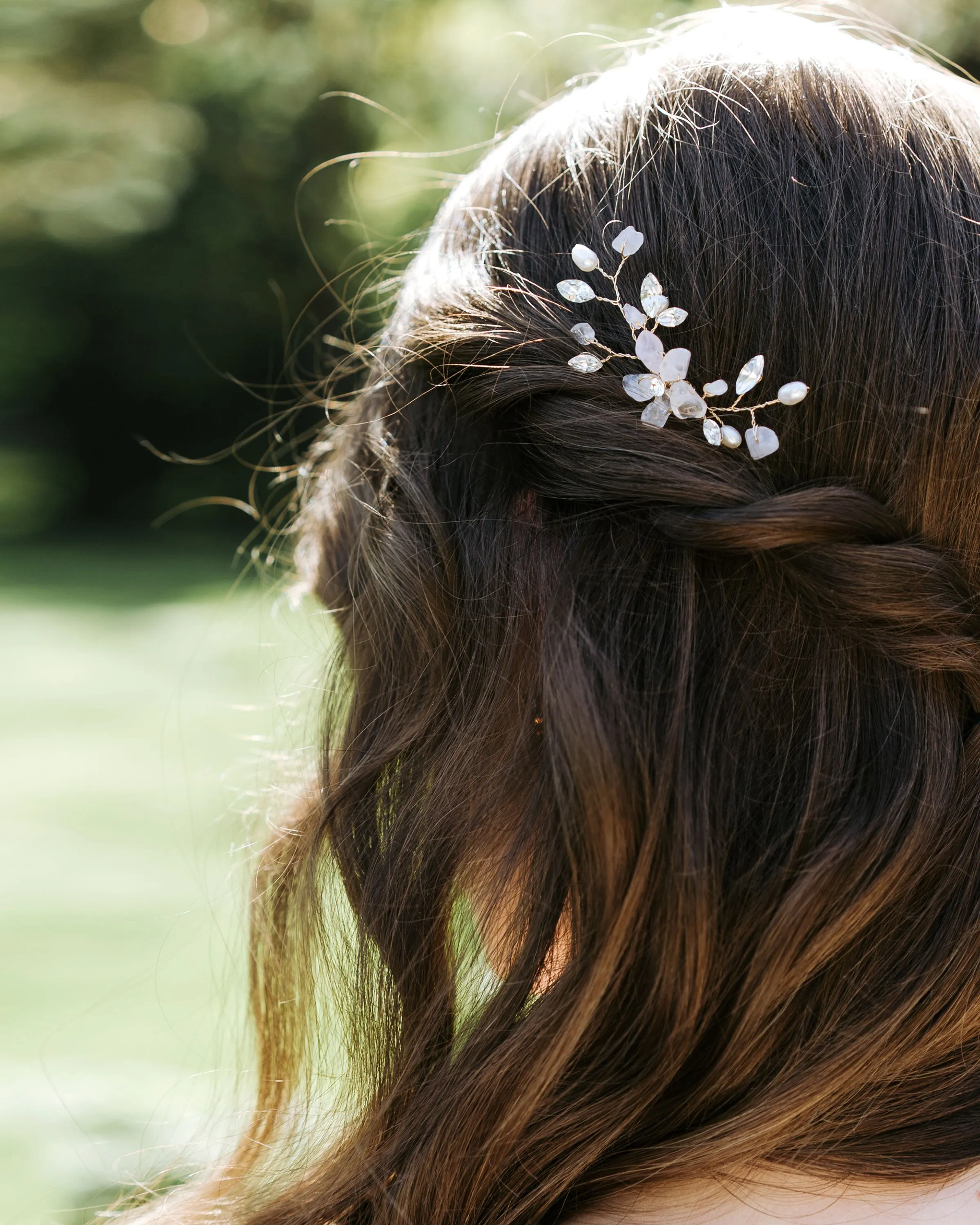 Moonflower Hair Pin
