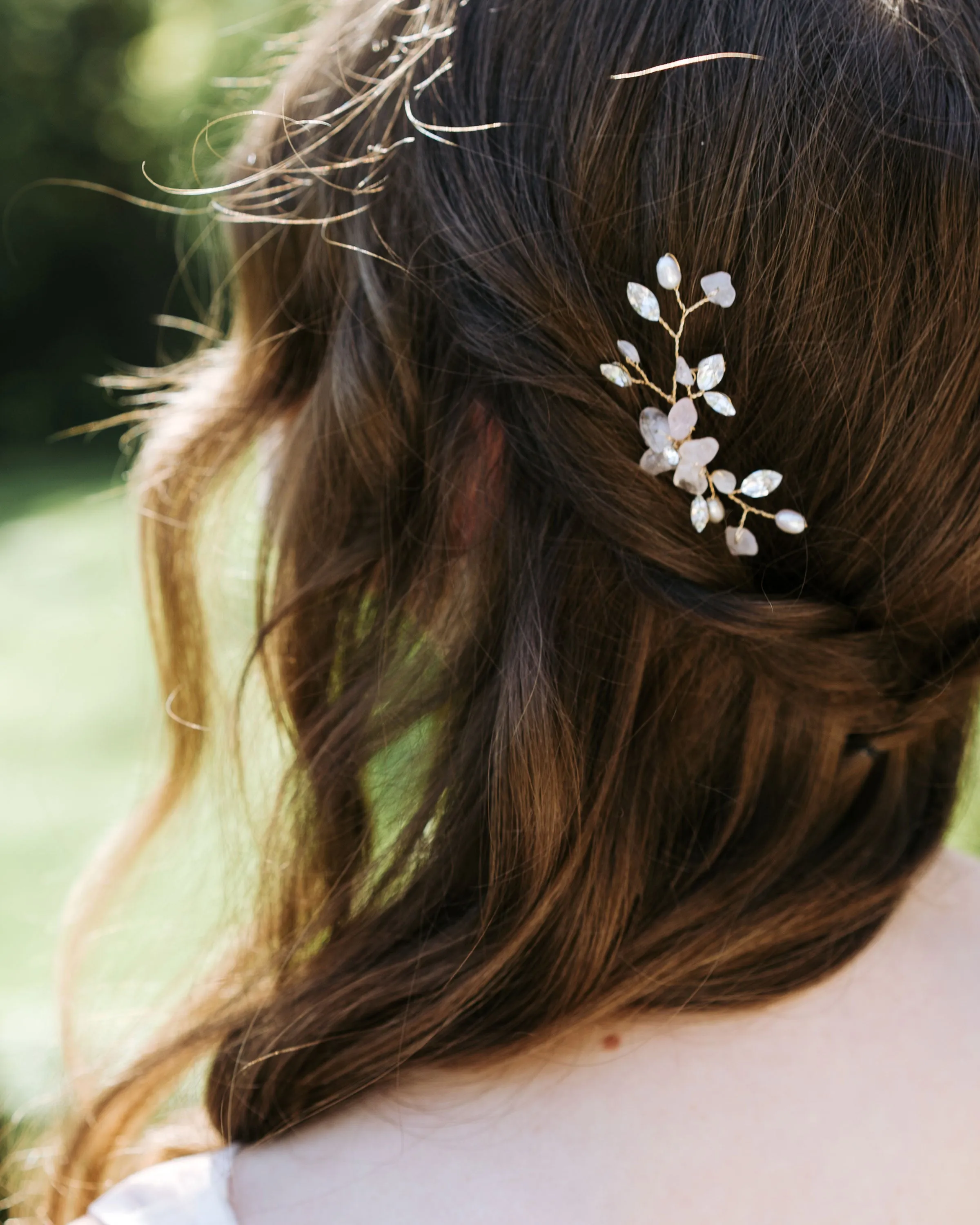 Moonflower Hair Pin