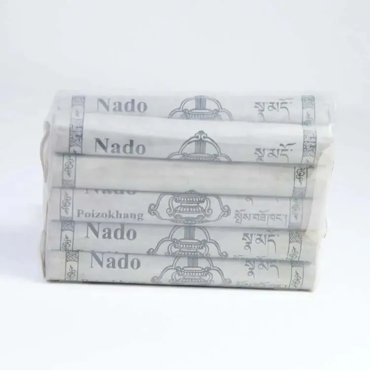 Nado Poizokhang Incense Sticks: Made from juniper & Rhododendron - 5 packets