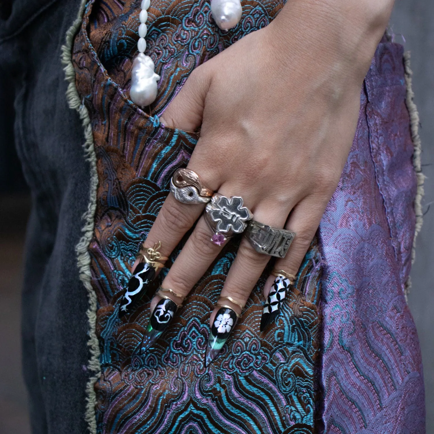 Najeonchilgi Nail Ring - Single