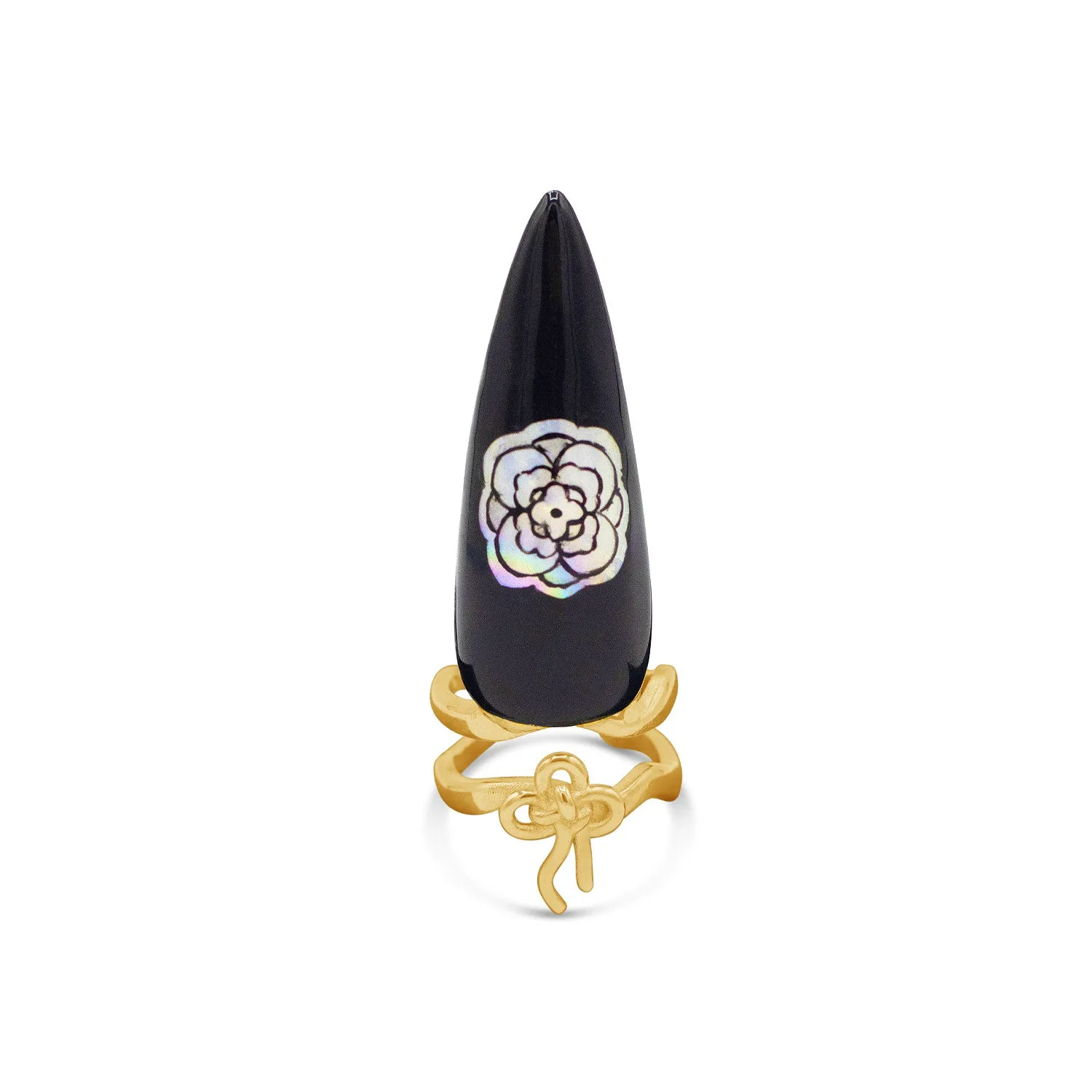 Norigae Lotus Nail Ring - Set of 5
