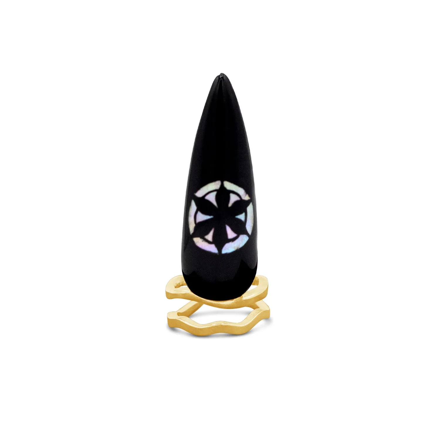 Norigae Lotus Nail Ring - Set of 5