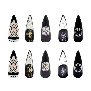 Norigae Lotus Press On Nails