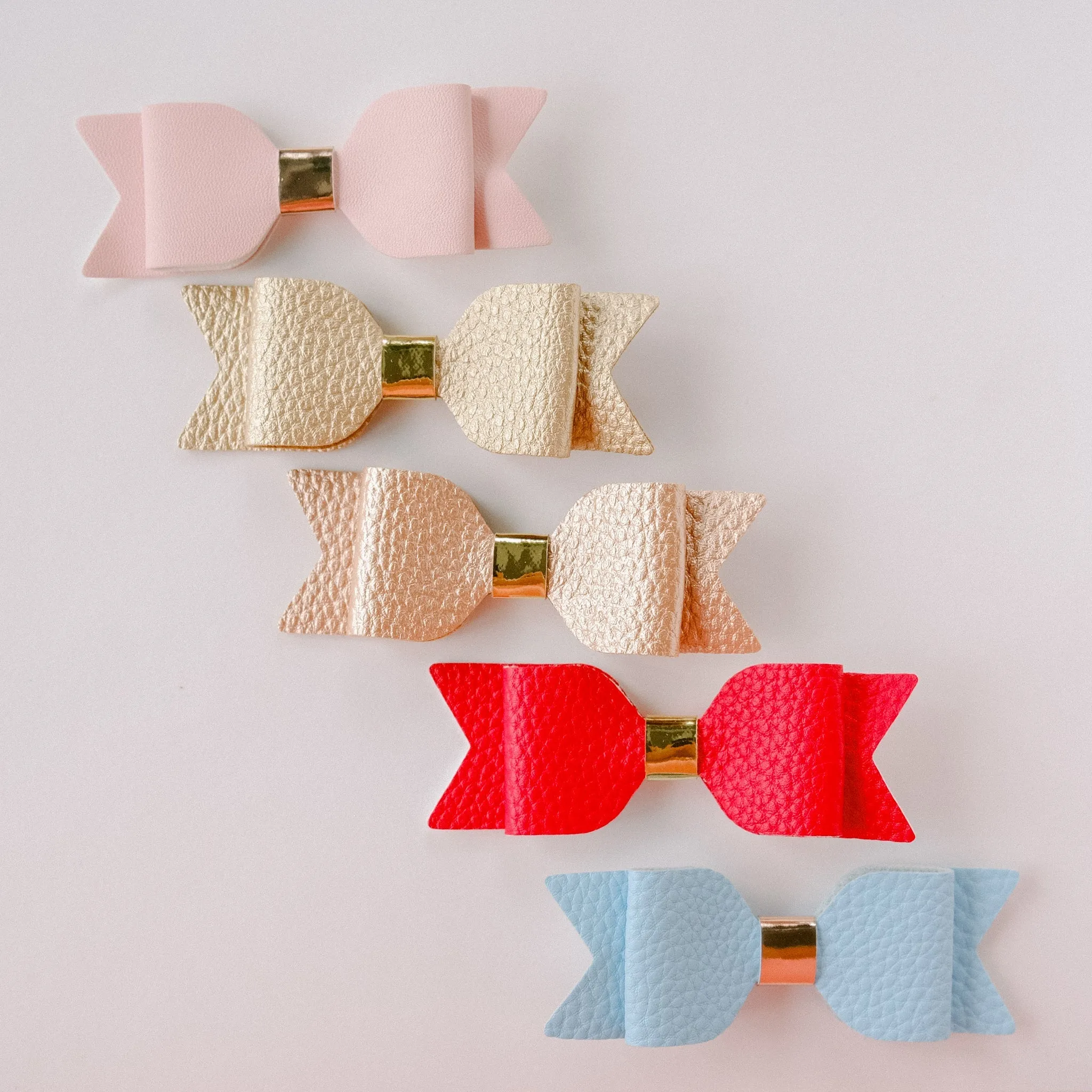 Olivia Classic Bow Hair Clip Set