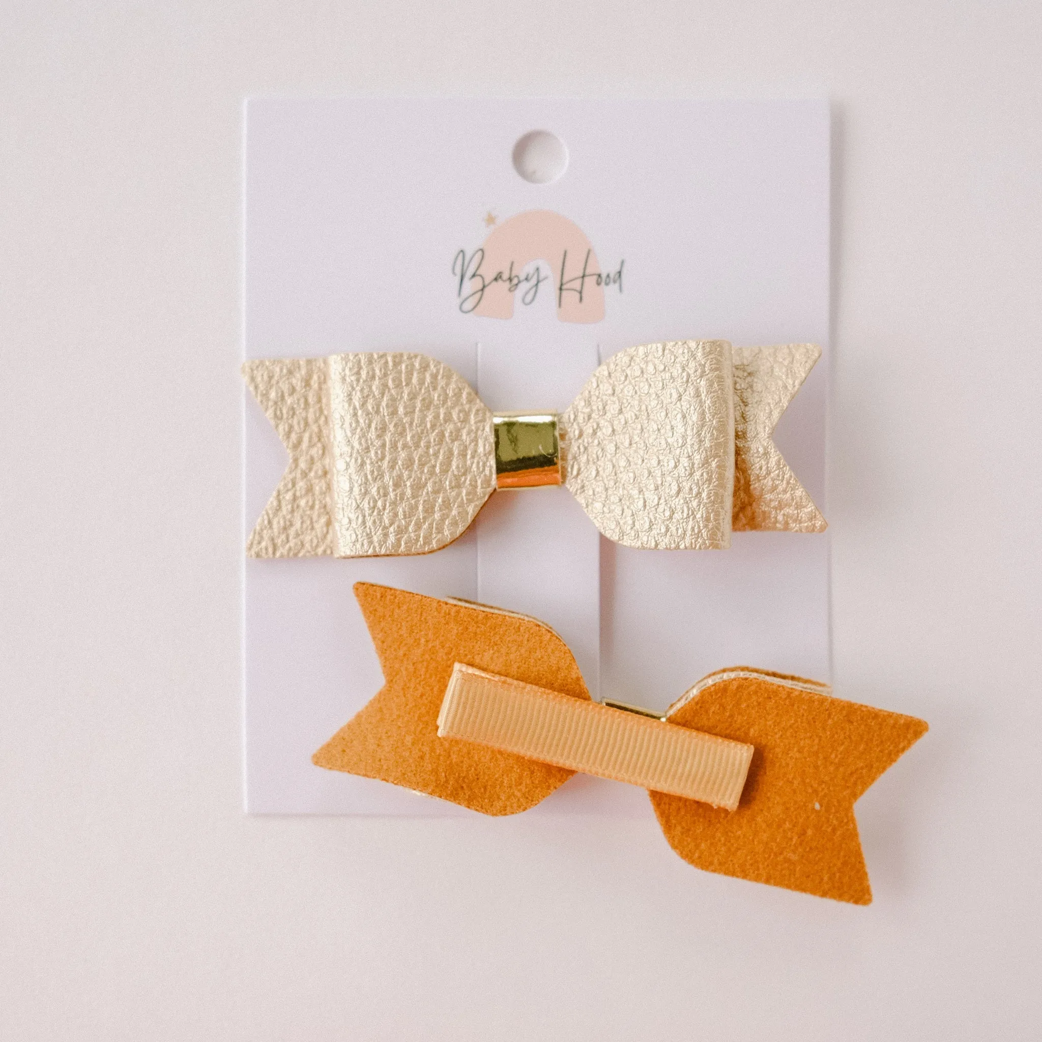 Olivia Classic Bow Hair Clip Set