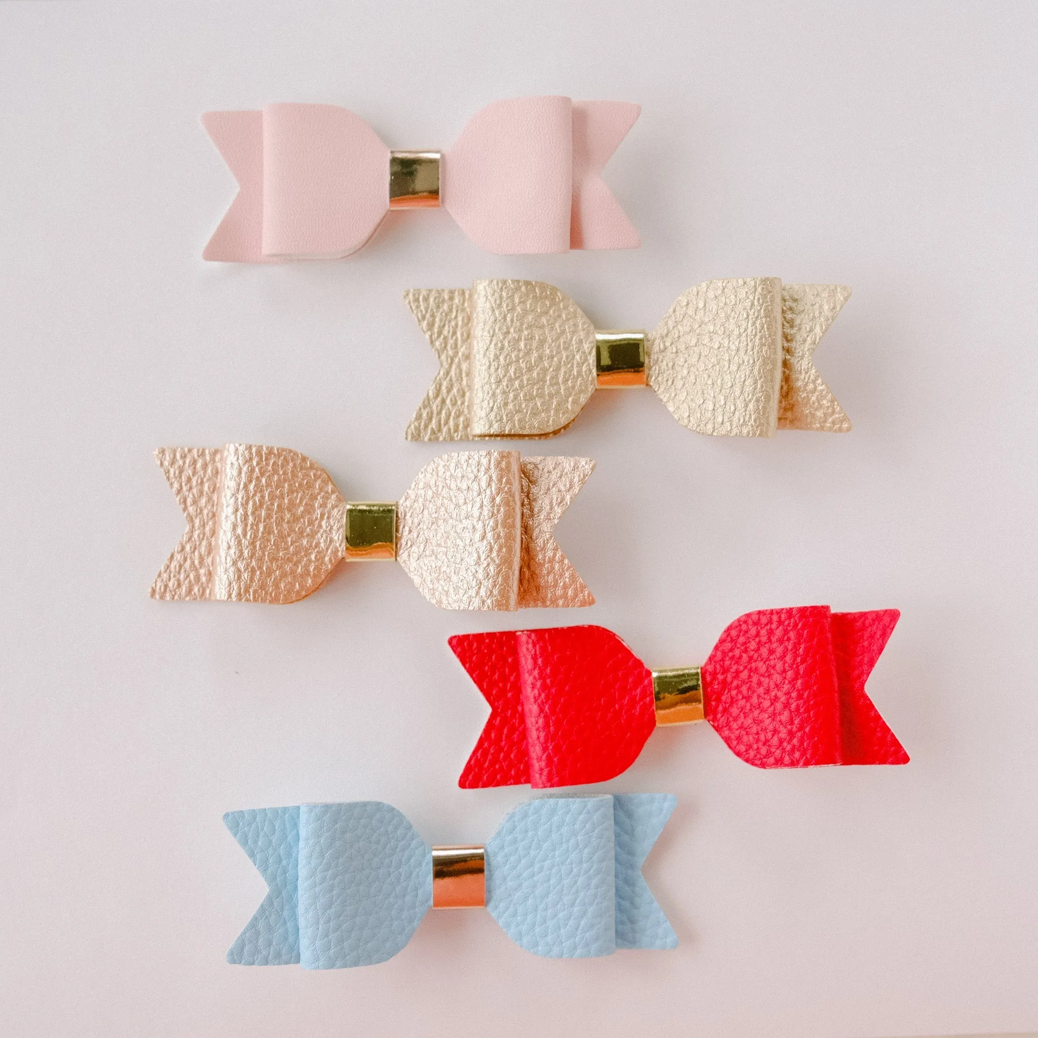 Olivia Classic Bow Hair Clip Set