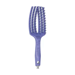 Olivia Garden Curly Hair Wide Bristle Brush Purple
