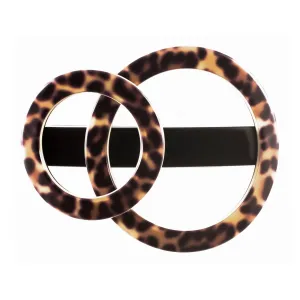 Olympus Leopard Hair Clip