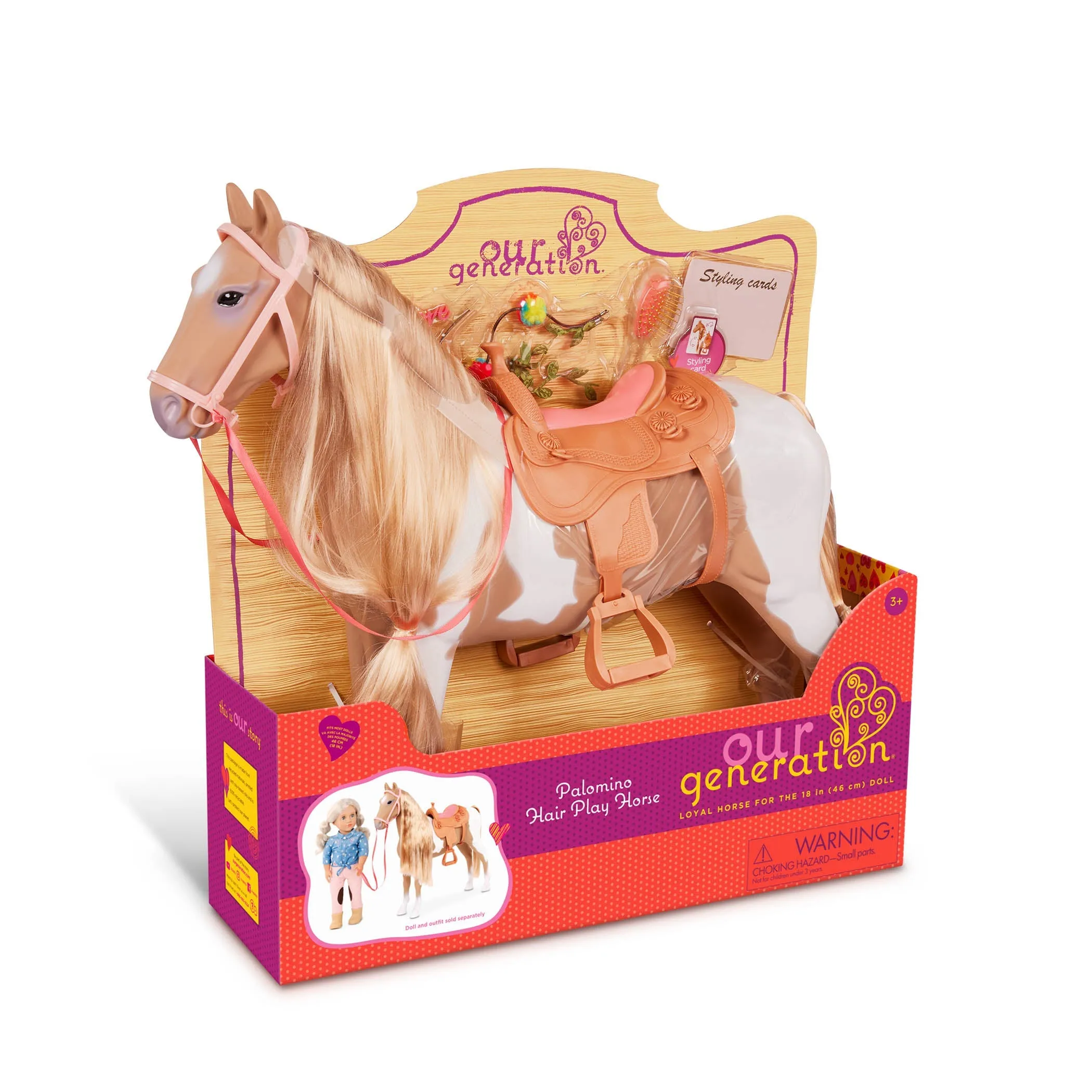 Our Generation Horse 20" Hair Play - Palomino