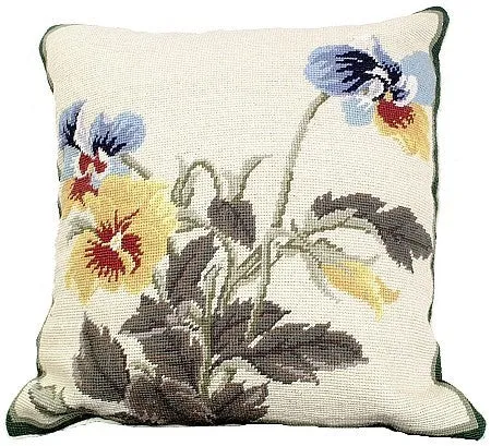 Pansies Decorative Pillow