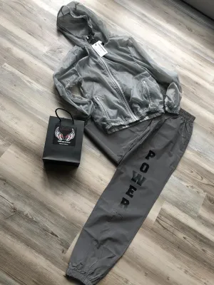 Pants Reflective Collection Color Gray - Power Wings By Jullye Giliberti