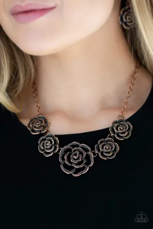 Paparazzi Primrose Princess Necklace Copper