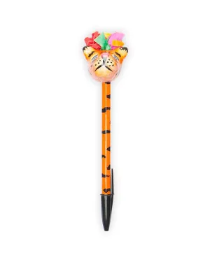 Paper Mache Tiger Pen