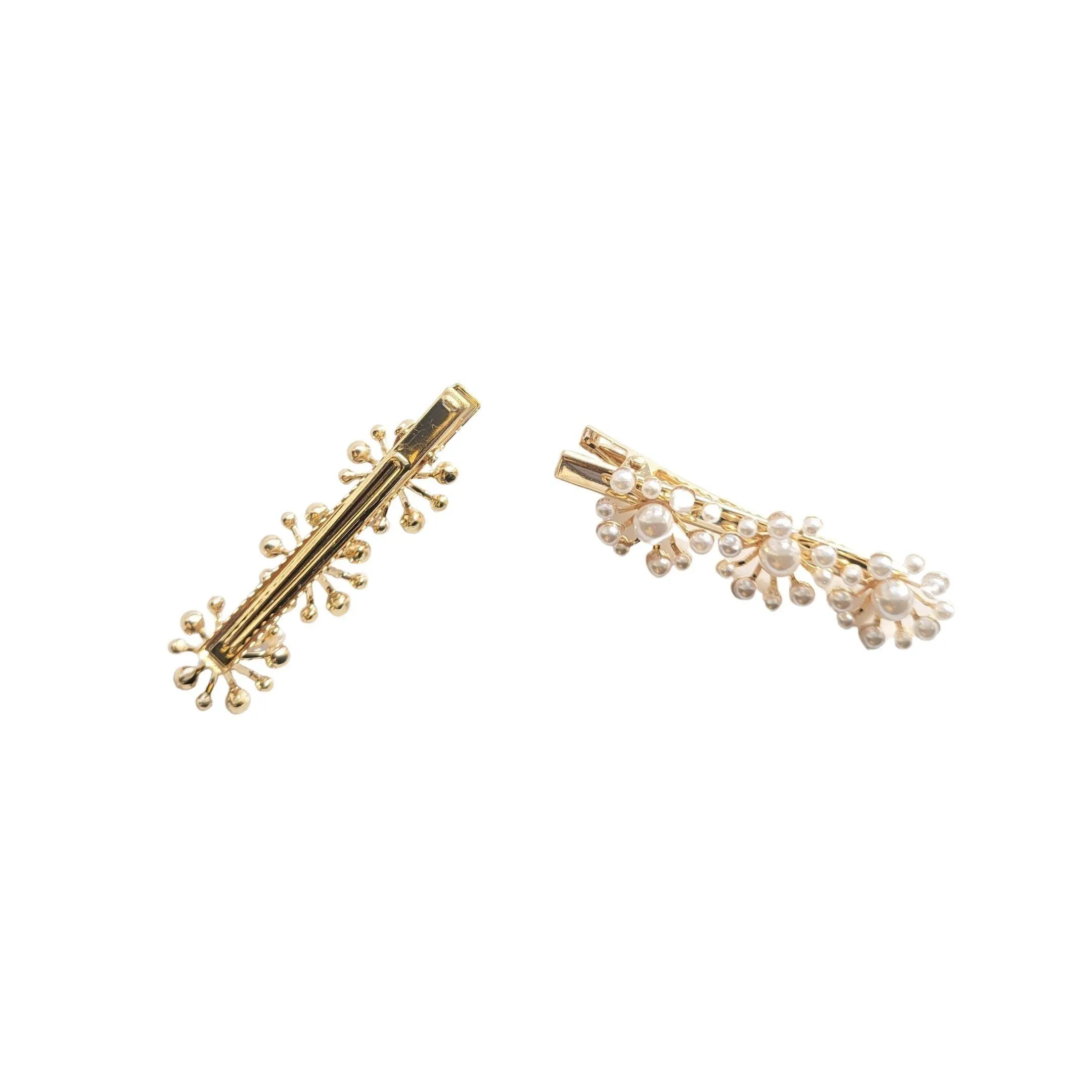 Pearl Flower Bobby Pins