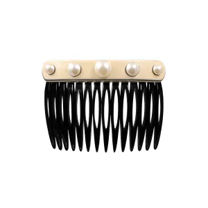 Pearl Top Ivory Side Comb