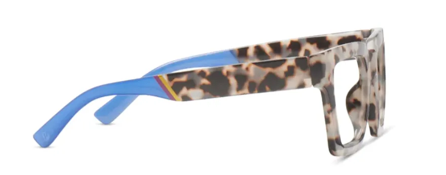 Peepers Sterling - Gray Tortoise/Blue