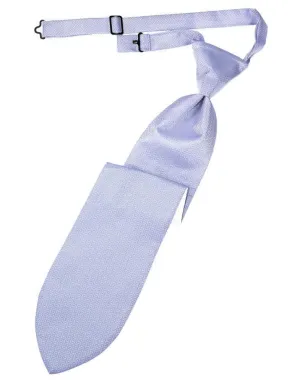 Periwinkle Herringbone Kids Necktie
