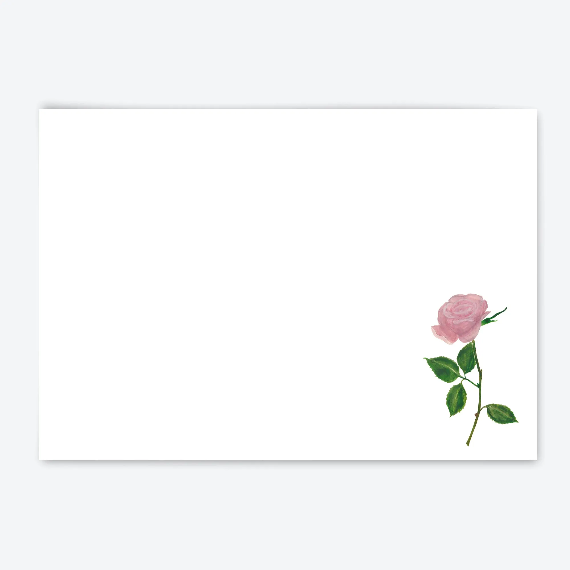 Pink Rose Letter Writing Set - Front