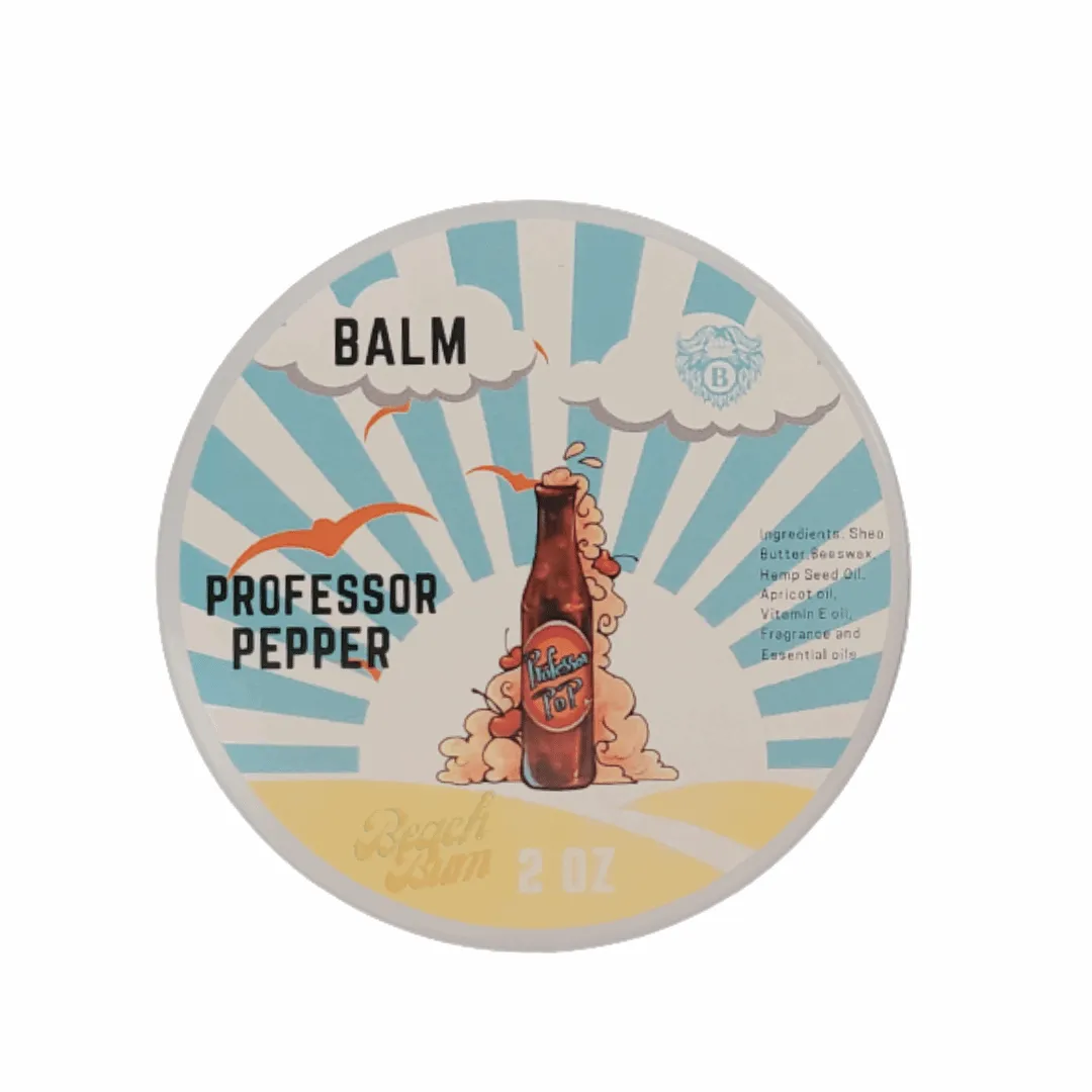 Professor Pepper - Beard Balm - Dark Cherry Creamy Vanilla Hint of Clove