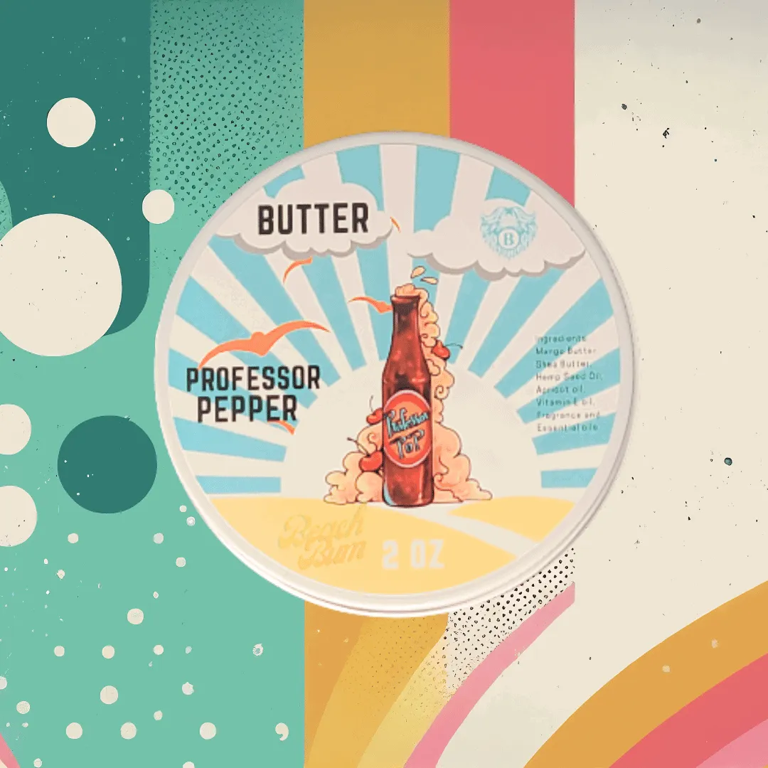 Professor Pepper - Beard Butter - Dark Cherry Creamy Vanilla Hint of Clove