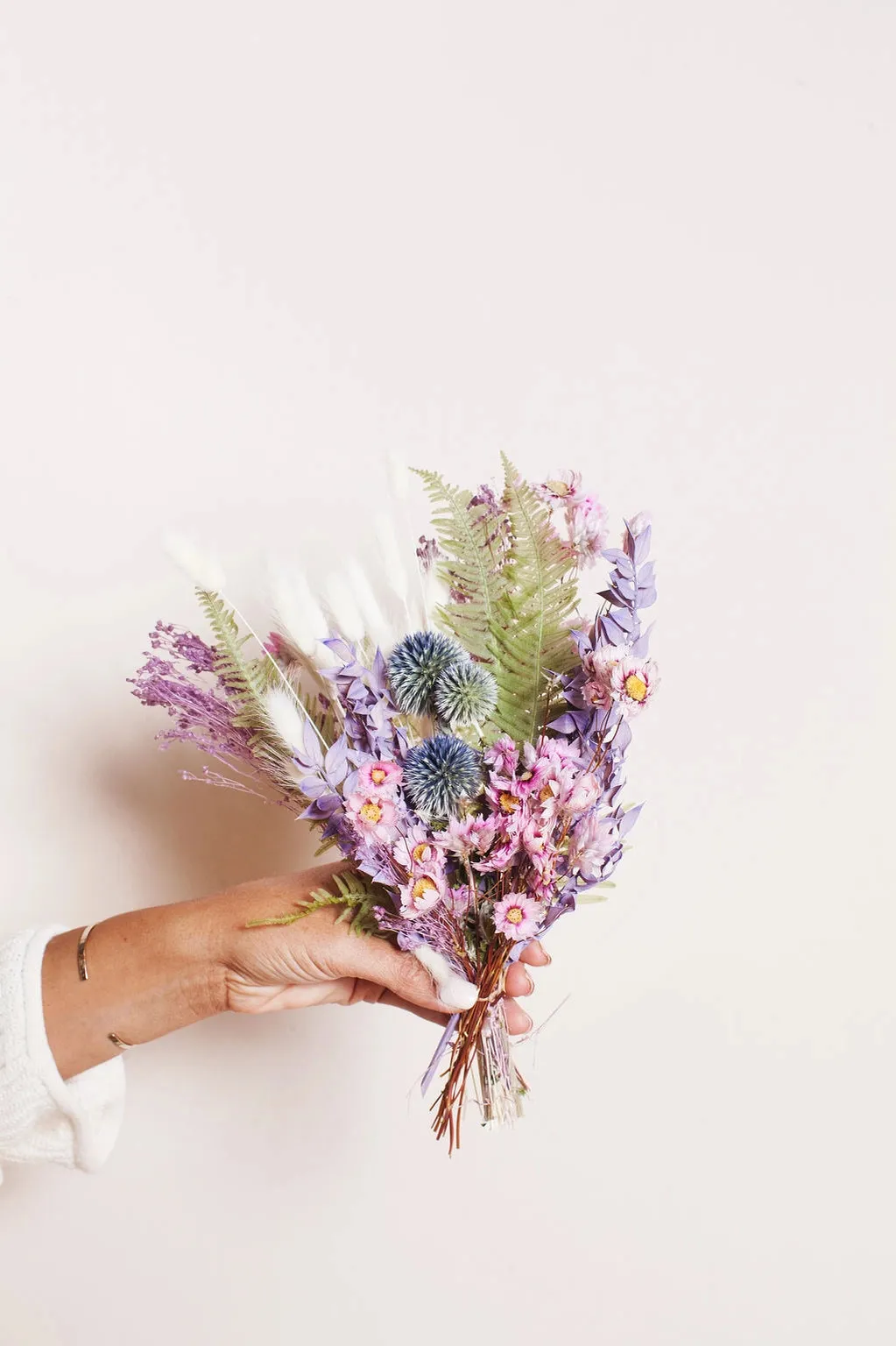Purple and Green Bouquet