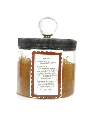 "Sweet Potato & Brown Sugar Bath Salts"