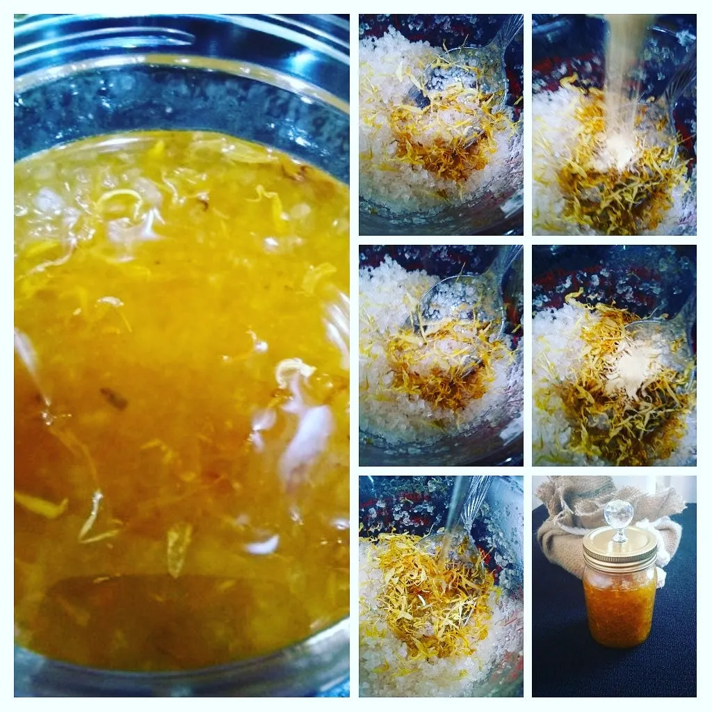 "Sweet Potato & Brown Sugar Bath Salts"