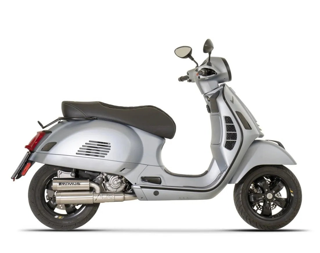 Racing Exhaust REMUS Double Mesh | Vespa GTS/GTS Super/GTV 300cc (`20-) E5