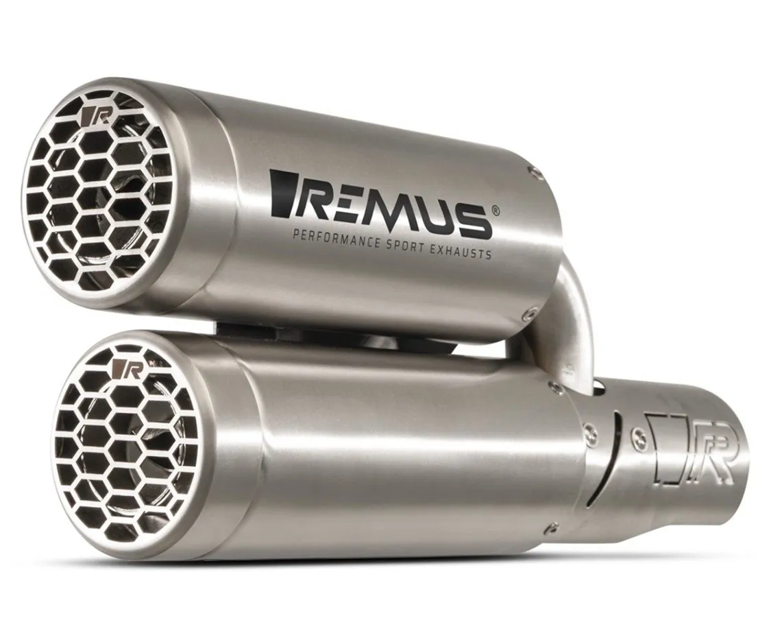 Racing Exhaust REMUS Double Mesh | Vespa GTS/GTS Super/GTV 300cc (`20-) E5