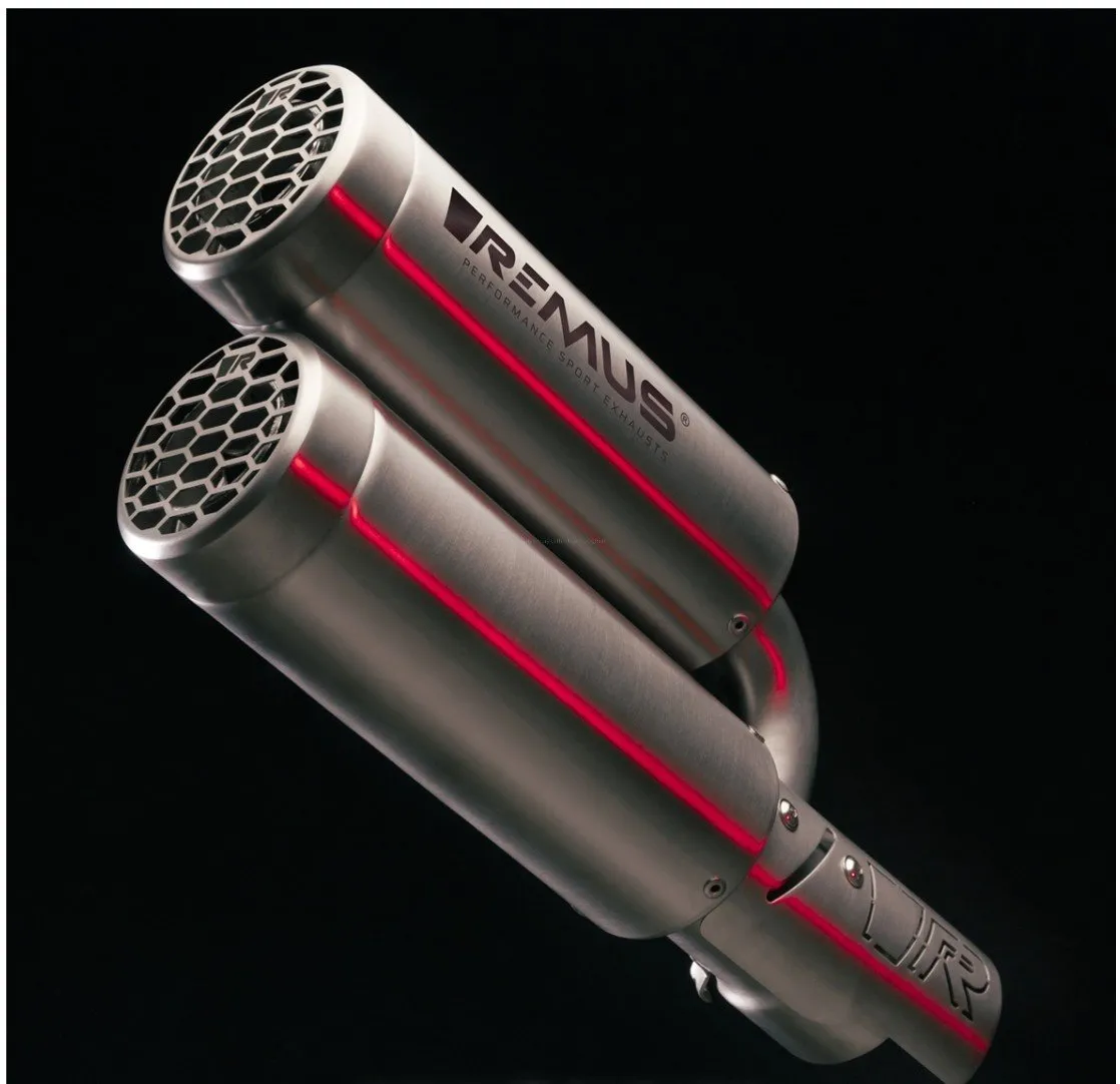 Racing Exhaust REMUS Double Mesh | Vespa GTS/GTS Super/GTV 300cc (`20-) E5