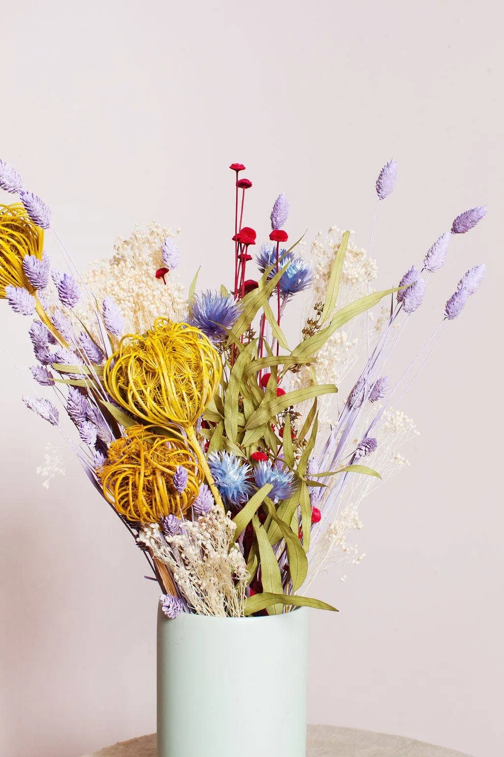 Rainbow Dried Flower Bouquet